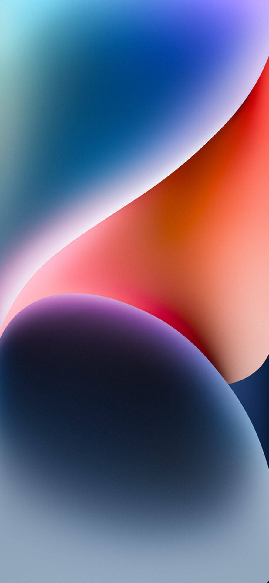 iPhone XR, pink, cool blue, Full HD Phone Wallpaper