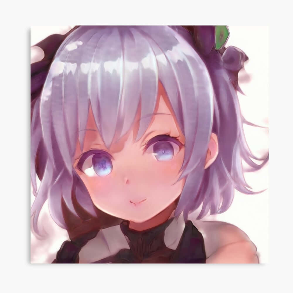 vintage lolita, anime girl, silver hair, SD Desktop Wallpaper