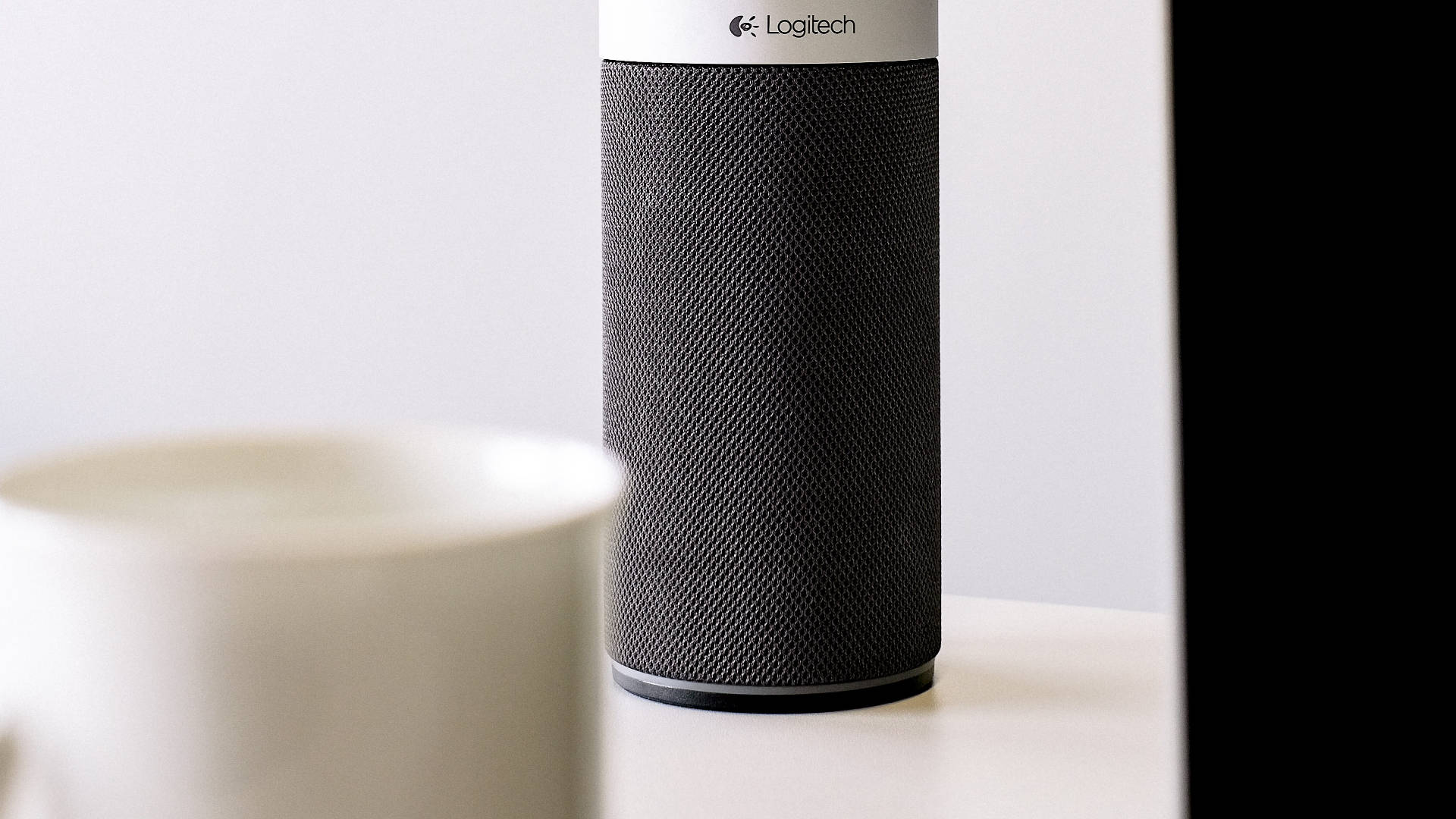 Logitech, webcam speaker, black, Full HD Desktop Wallpaper