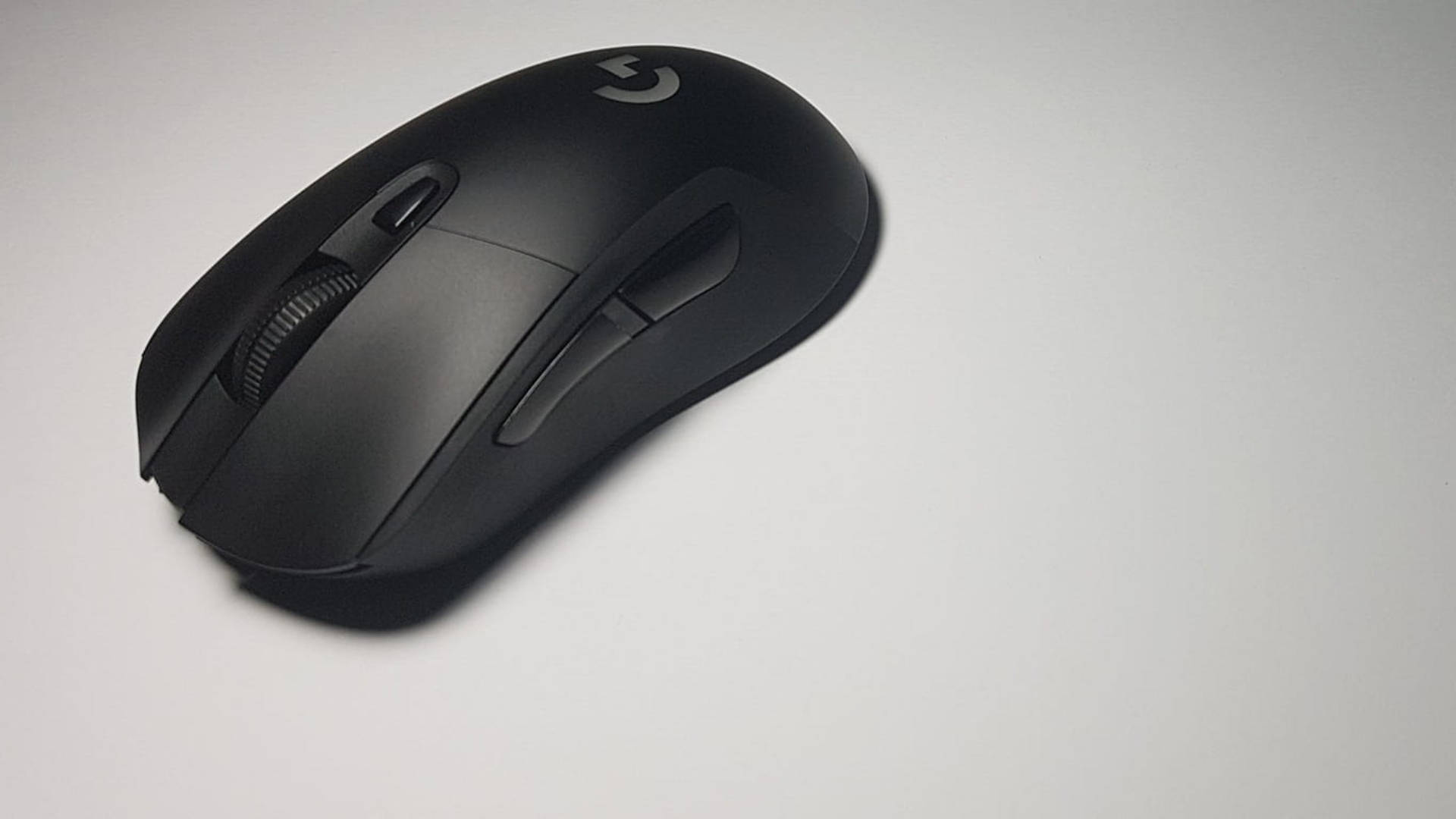 Logitech, black, gaming mouse, Full HD Desktop Wallpaper