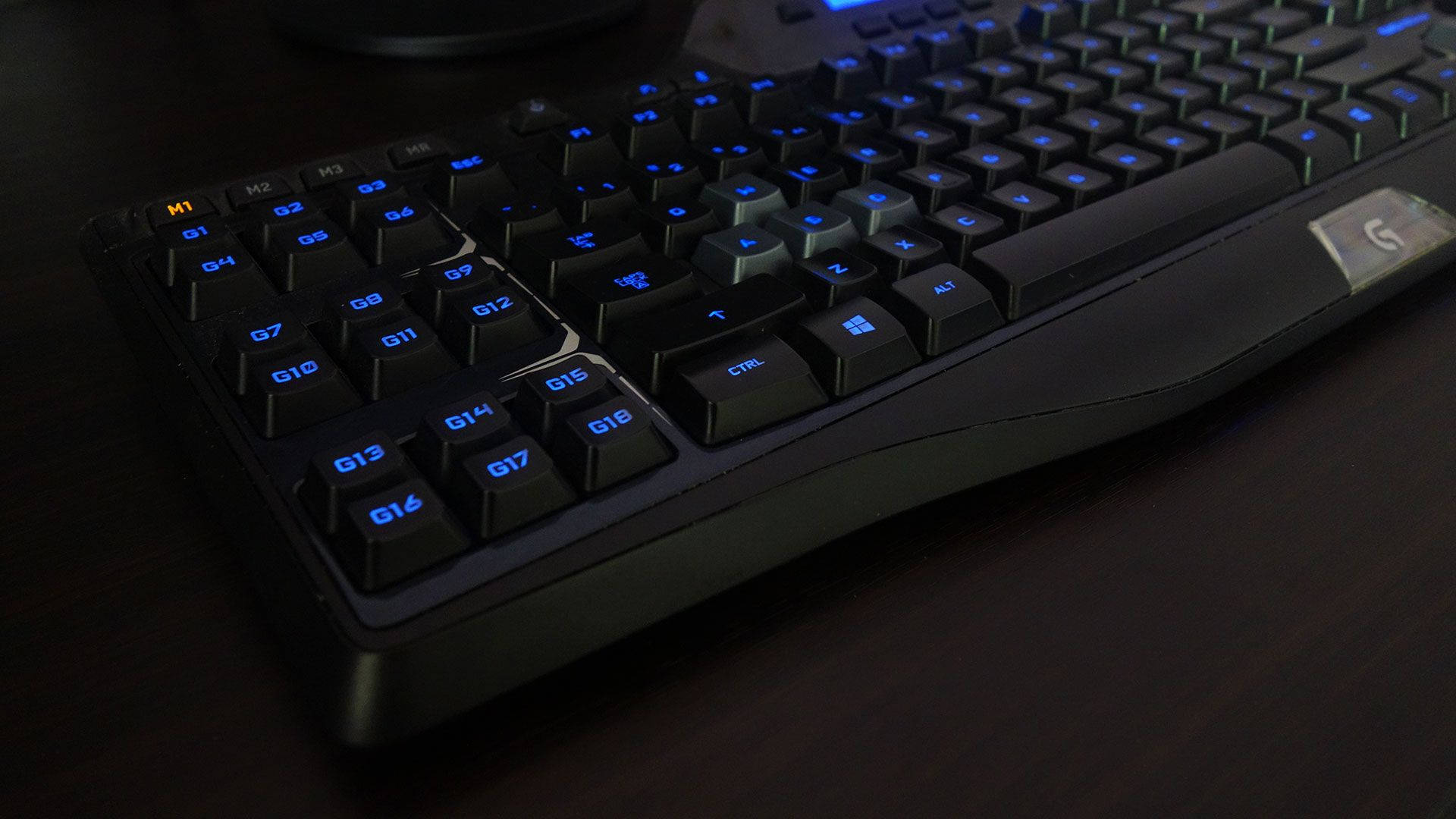 Logitech, black keyboard, gaming keyboard, Full HD Desktop Wallpaper
