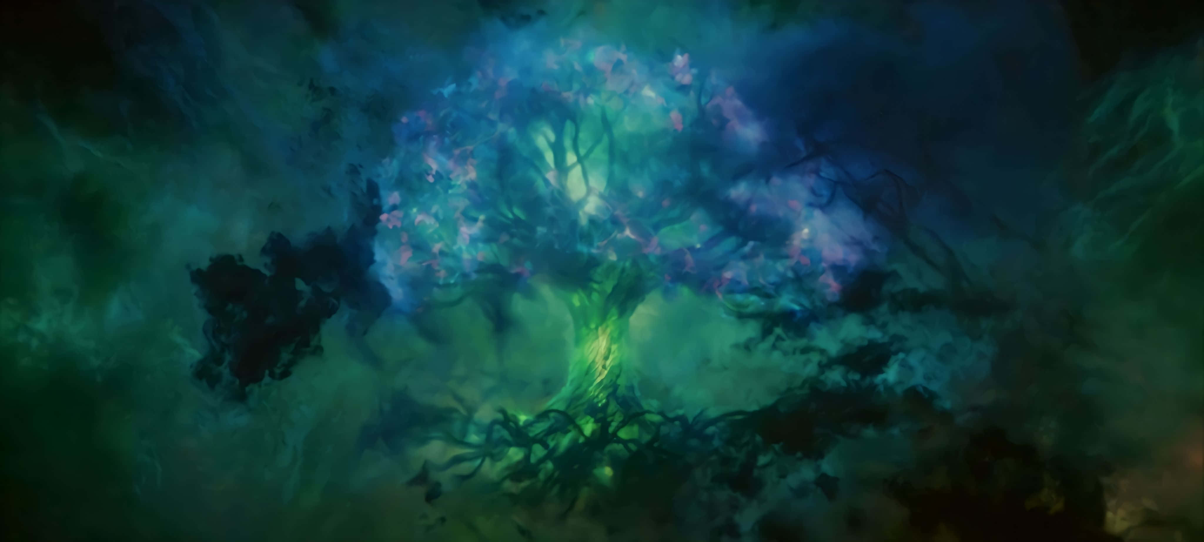 Loki Season 2, mystical tree, purple blossoms, 4K Desktop Wallpaper