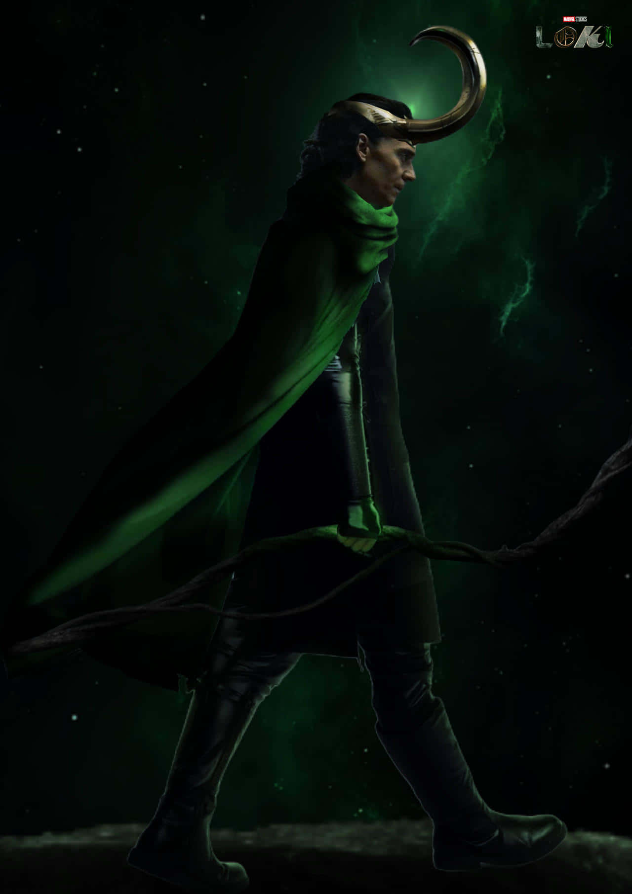 Loki, Season 2, green cloak, HD Phone Wallpaper