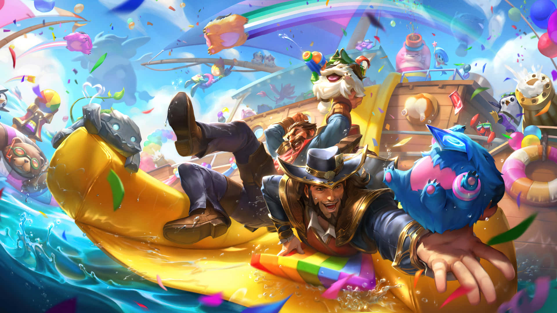 LOL 1920 X 1080 Gaming, pirate, crew, Full HD Desktop Wallpaper