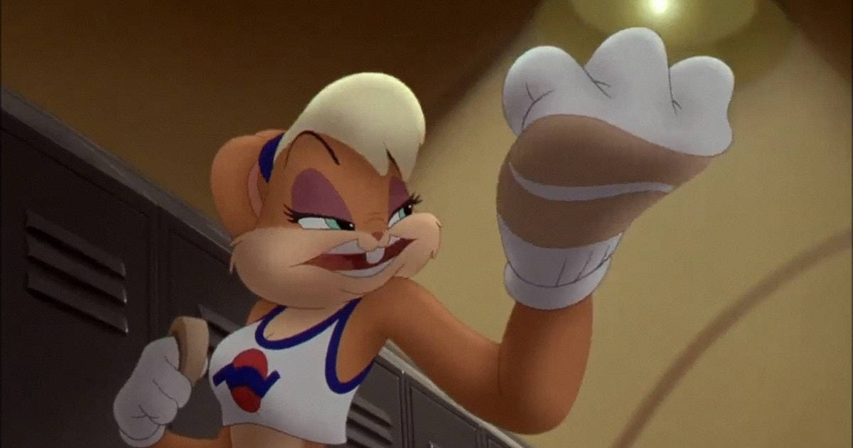 Lola Bunny, sports bra, locker room, SD Desktop Wallpaper