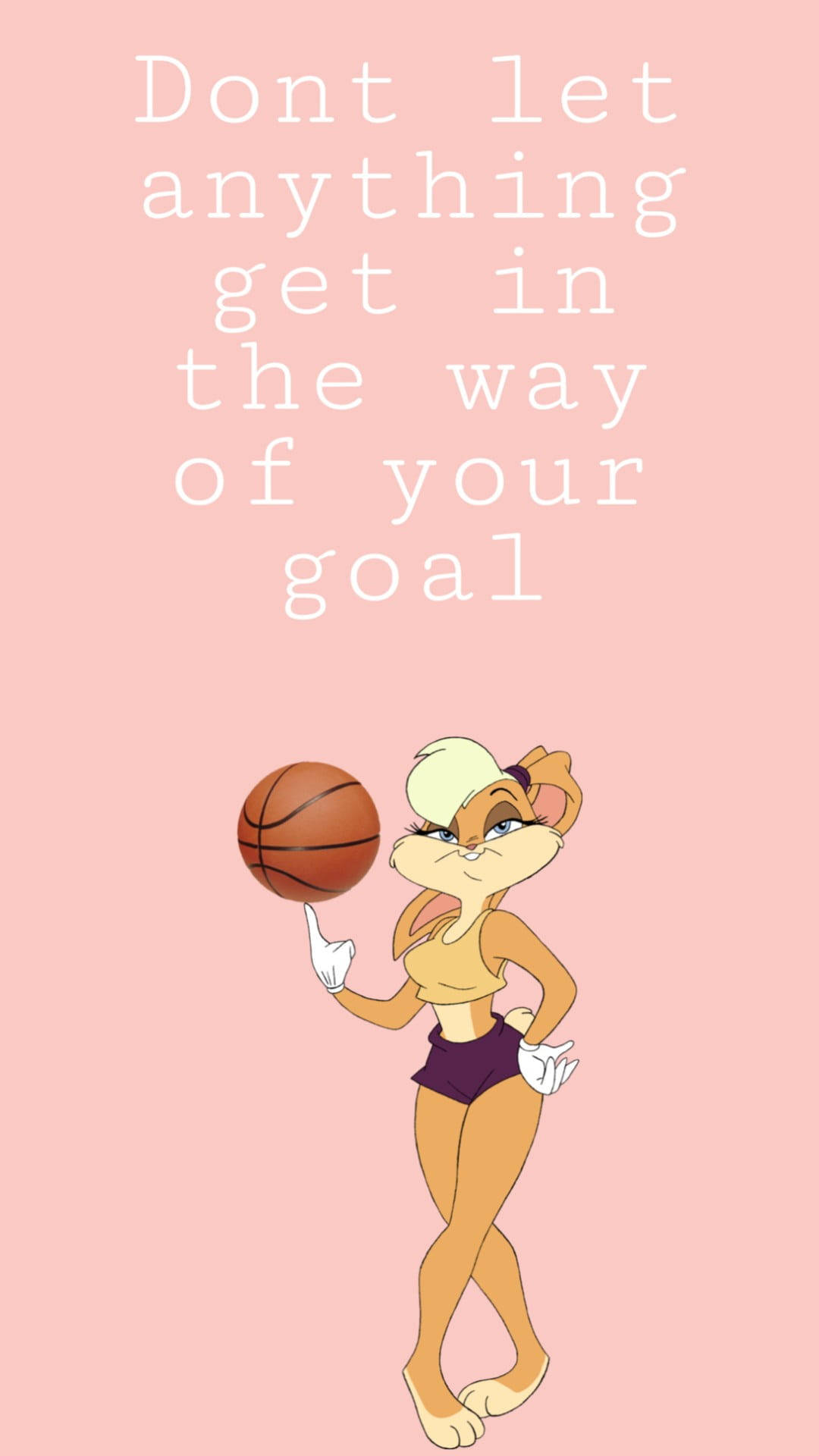 Lola Bunny, basketball, athletic gear, Full HD Phone Wallpaper