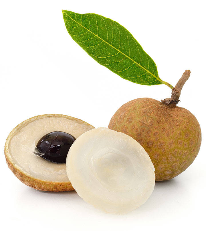 Longan, translucent white flesh, glossy black seed, SD Phone Wallpaper