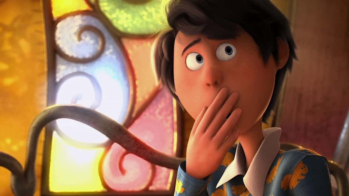 Lorax, animated boy, wide eyes, SD Desktop Wallpaper