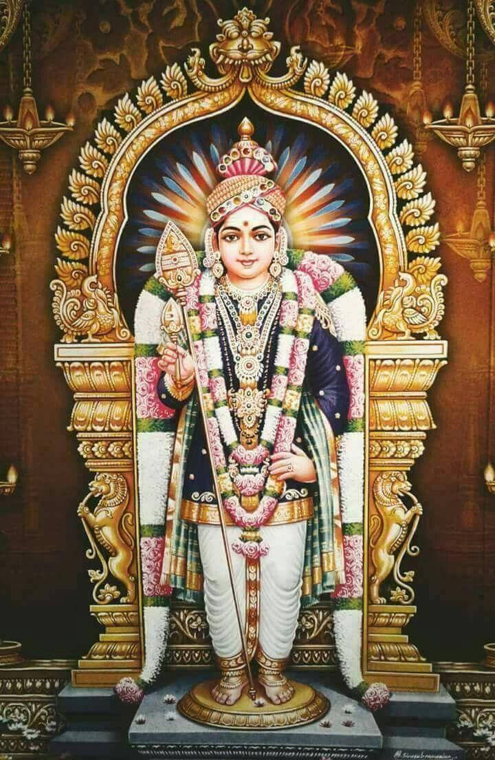 Lord Murugan, 4K, hanging candles, SD Phone Wallpaper