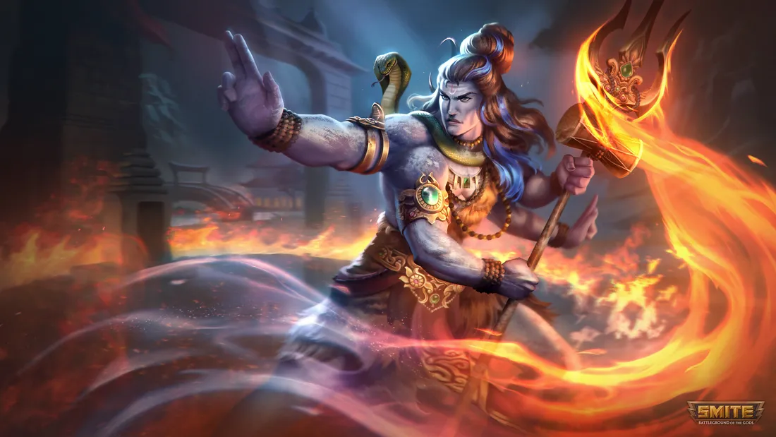 Lord Shiva Angry