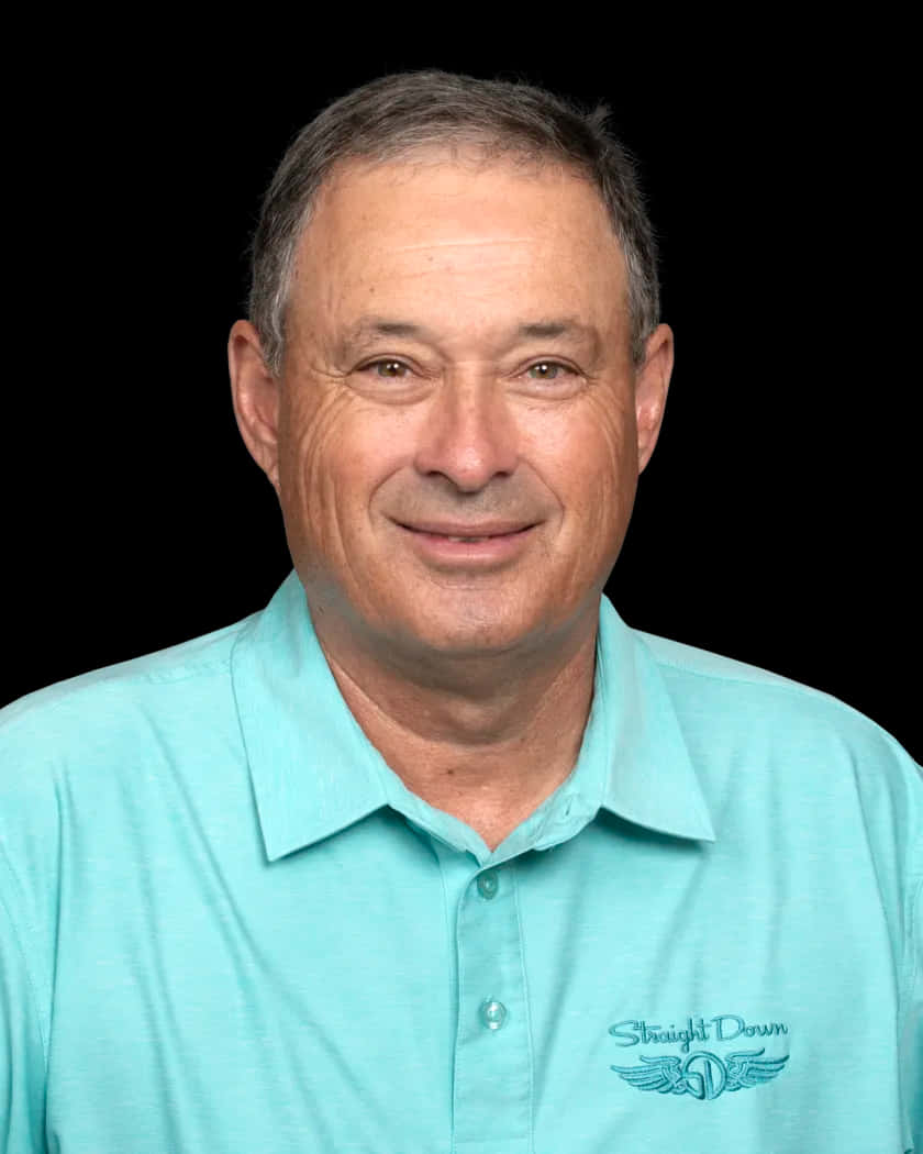 Loren Roberts, light blue polo shirt, logo, SD Phone Wallpaper