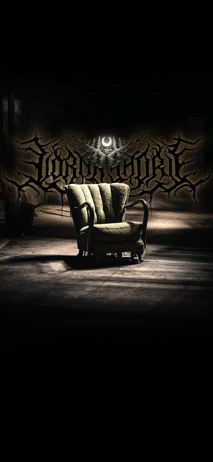 Lorna Shore, throne room, glowing moon symbol, HD Phone Wallpaper