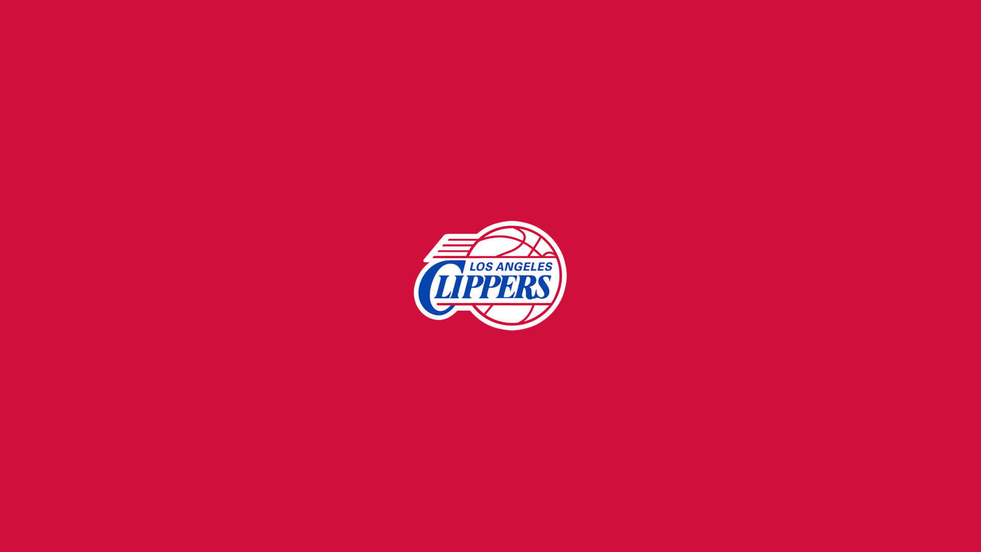 Los Angeles Clippers, red, white, Full HD Desktop Wallpaper