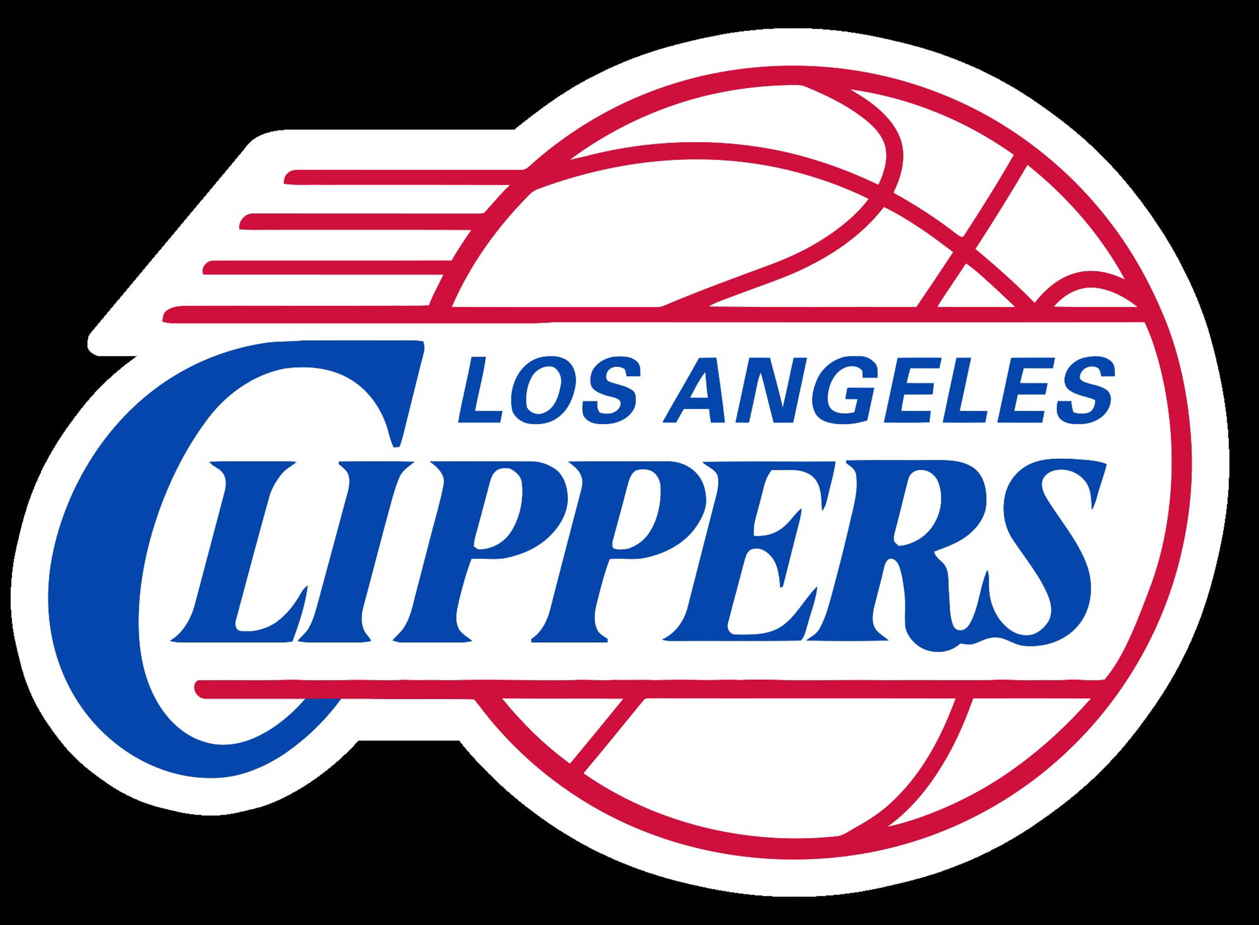 Los Angeles Clippers, 2010, black background, 2K Desktop Wallpaper