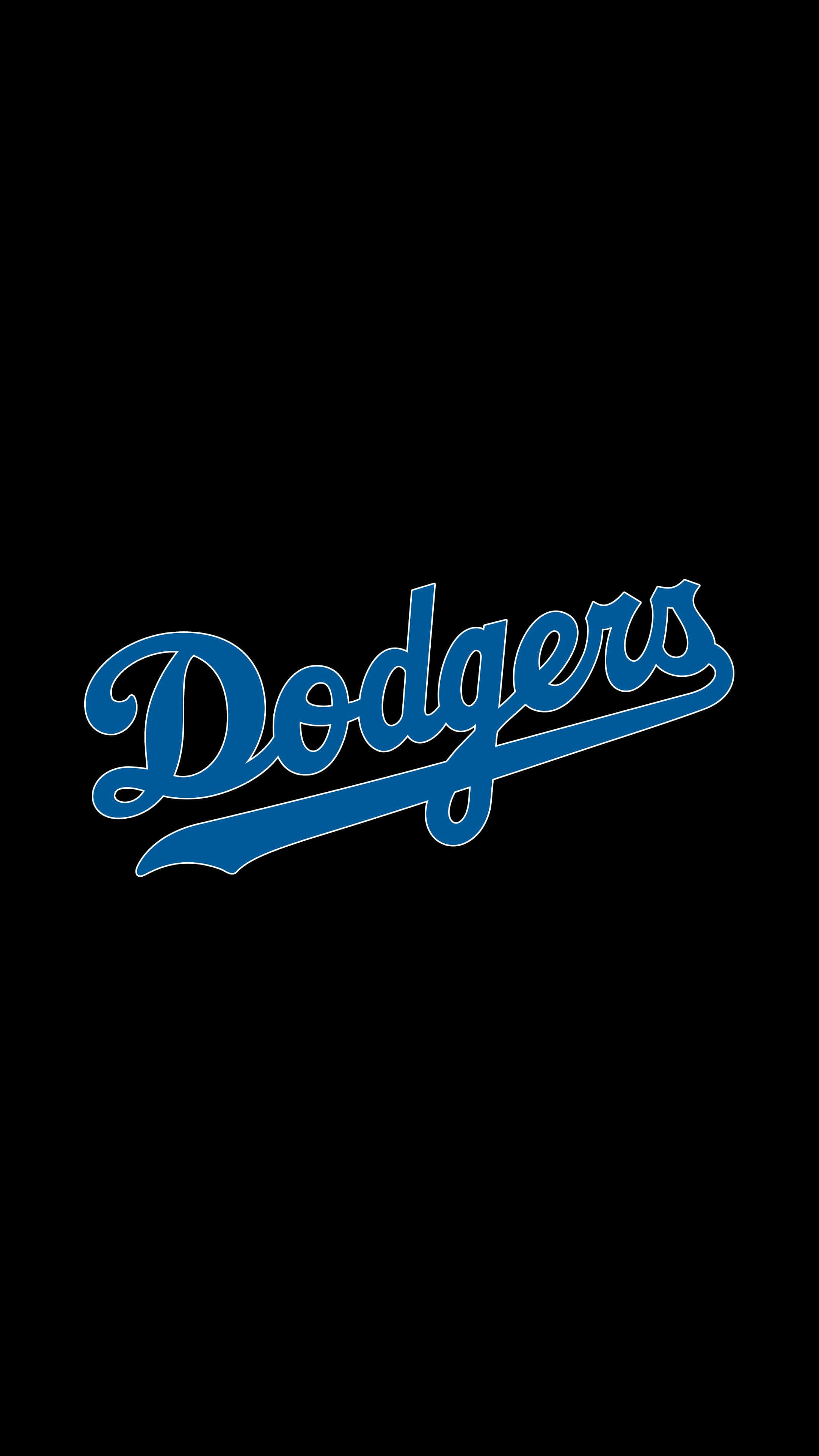 Los Angeles Dodgers, iPhone, blue, 4K Phone Wallpaper
