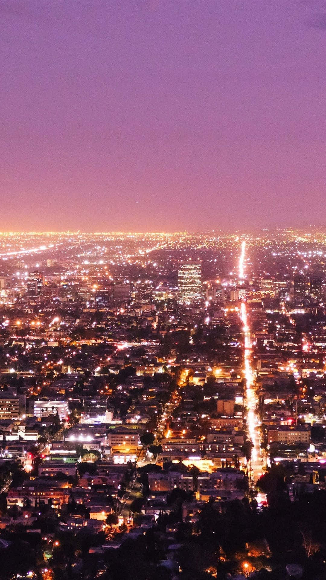 Los Angeles, iPhone, twilight, Full HD Phone Wallpaper