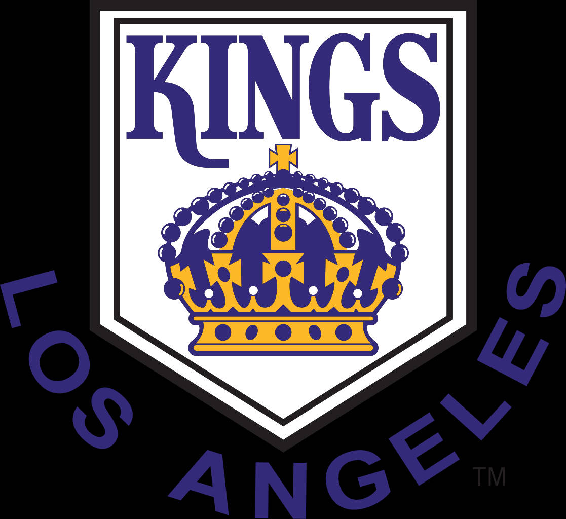 Los Angeles Kings, purple, gold, SD Desktop Wallpaper