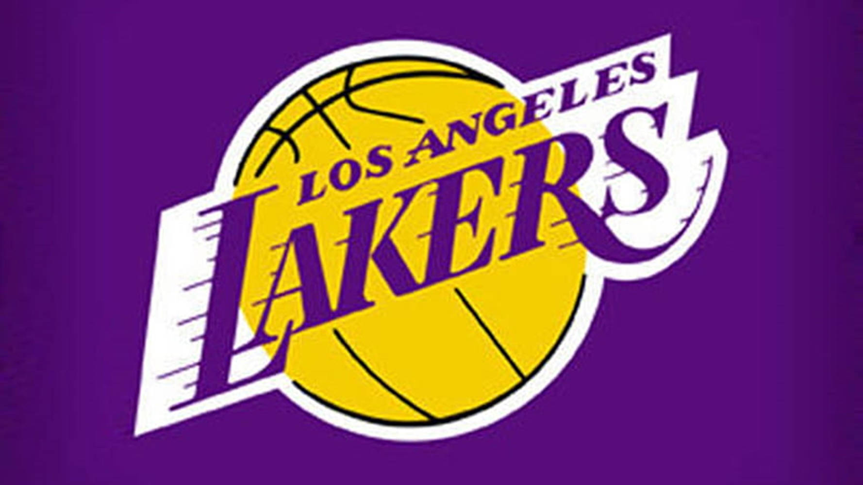 Los Angeles Lakers, purple, gold, HD Desktop Wallpaper