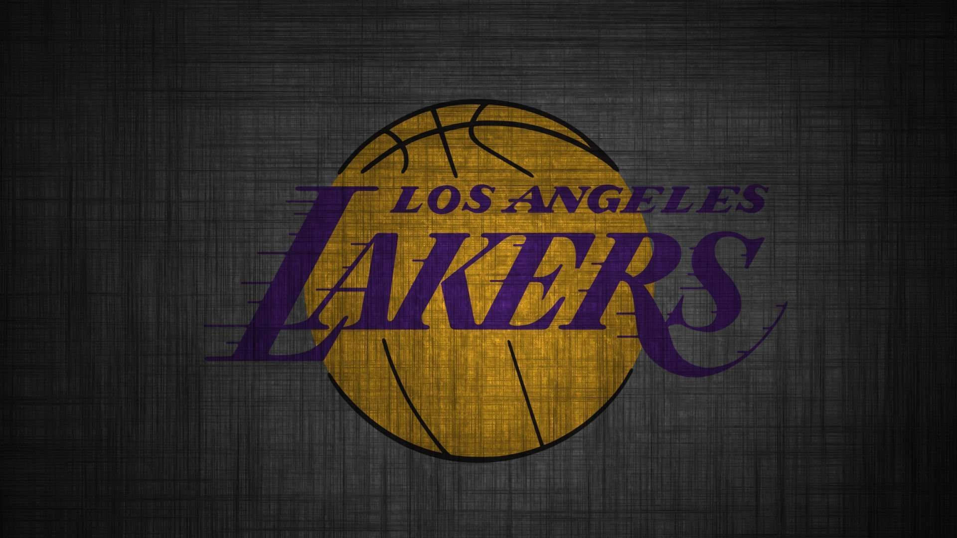 Los Angeles Lakers, purple, gold, Full HD Desktop Wallpaper