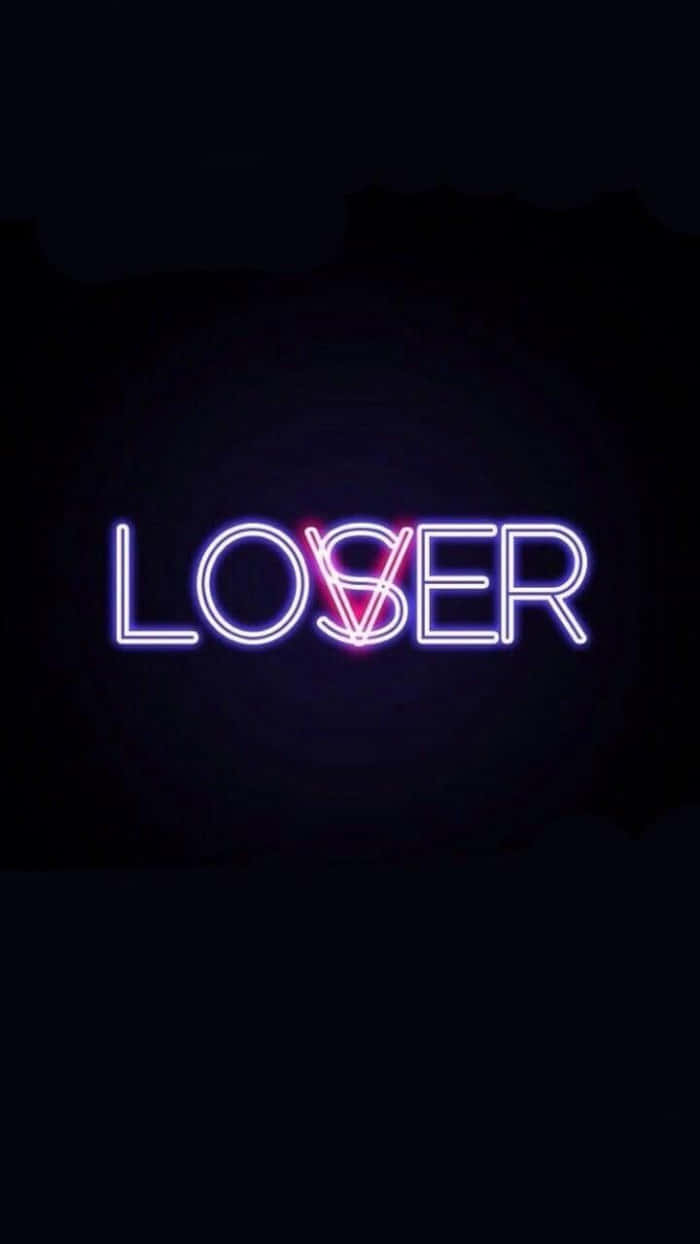 Losers Club, neon sign, LOSER, SD Phone Wallpaper
