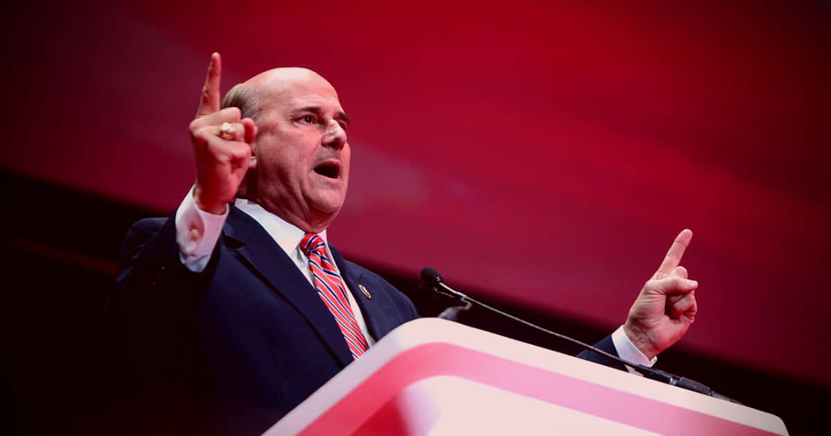 Louie Gohmert, suit, podium, SD Desktop Wallpaper