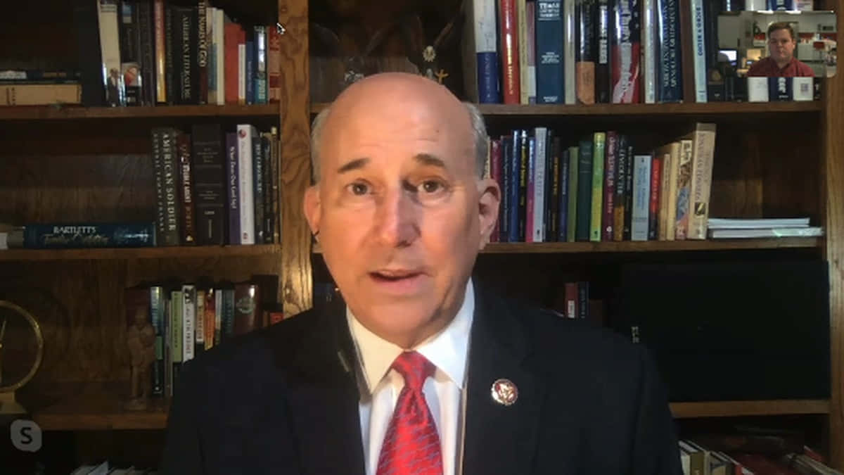 Louie Gohmert, dark suit, red tie, SD Desktop Wallpaper