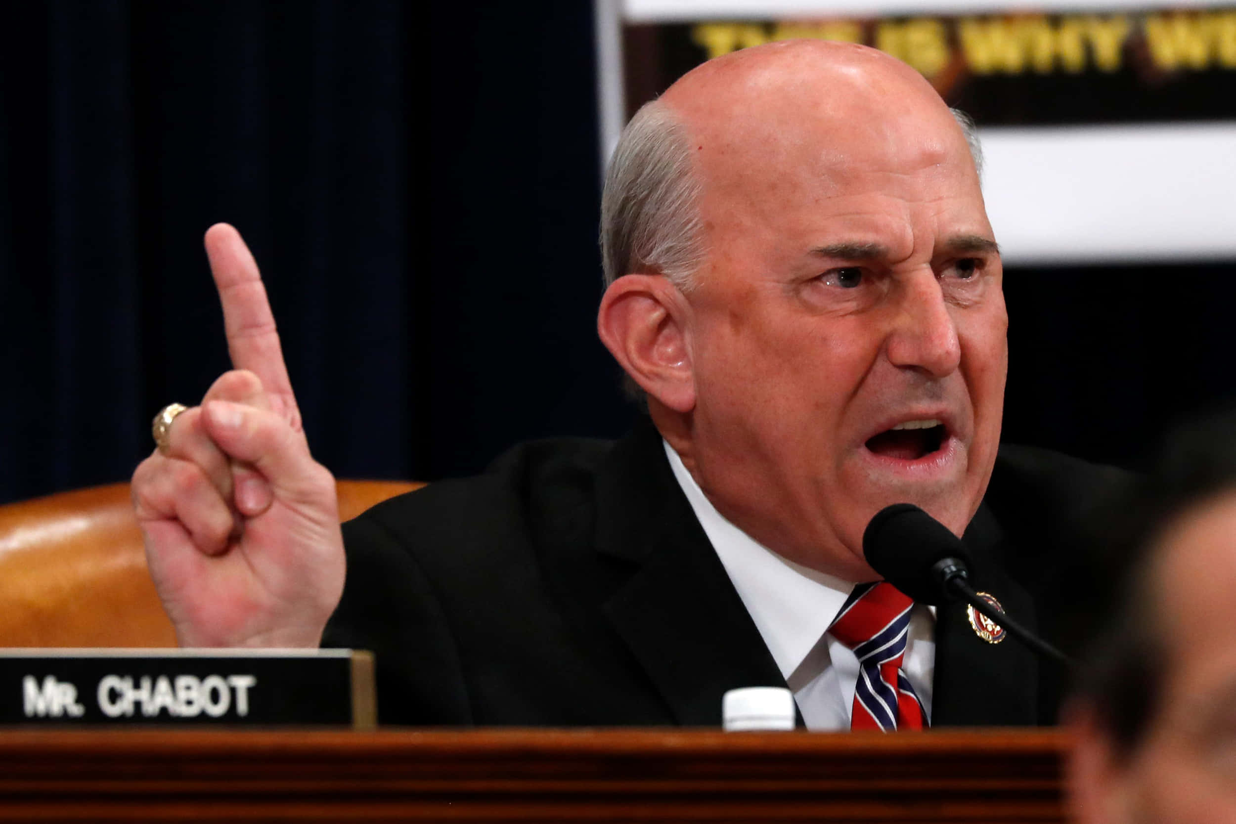 Louie Gohmert, congressional hearing, microphone, Full HD Desktop Wallpaper