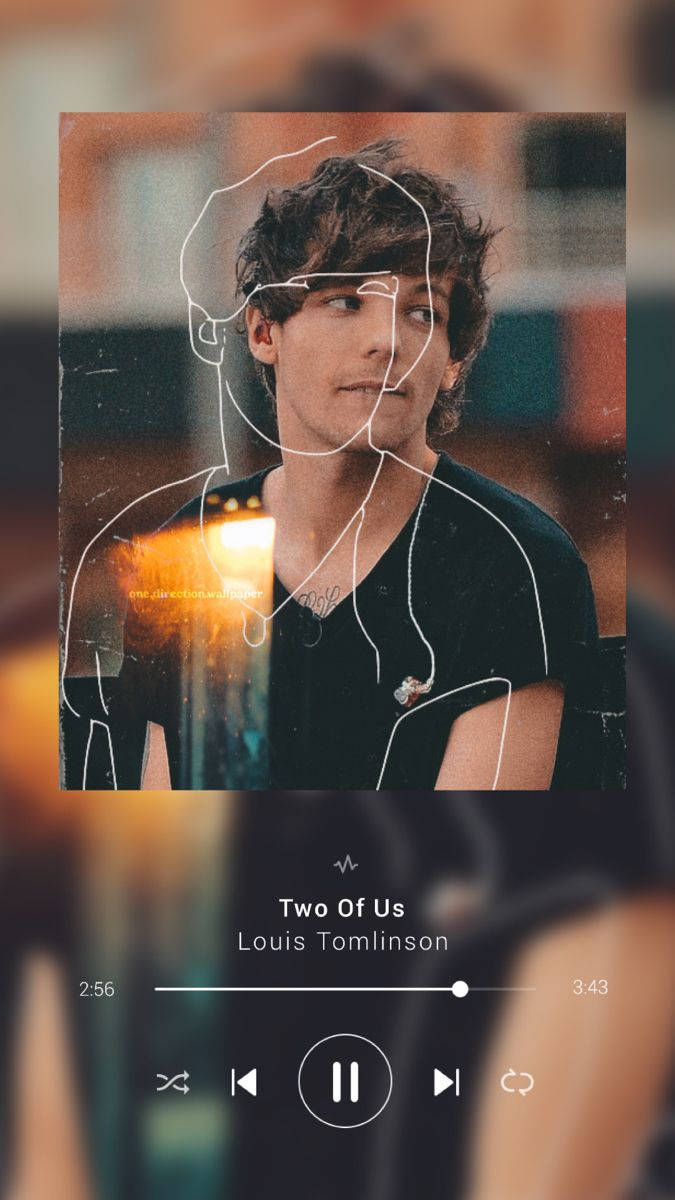 Louis Tomlinson, candle, glowing, SD Phone Wallpaper