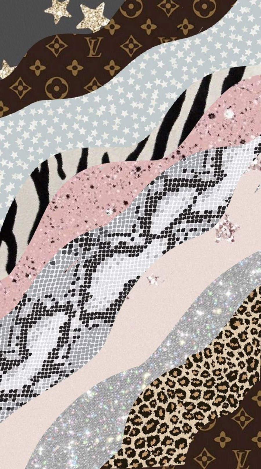 Louis Vuitton, zebra print, leopard print, HD Phone Wallpaper