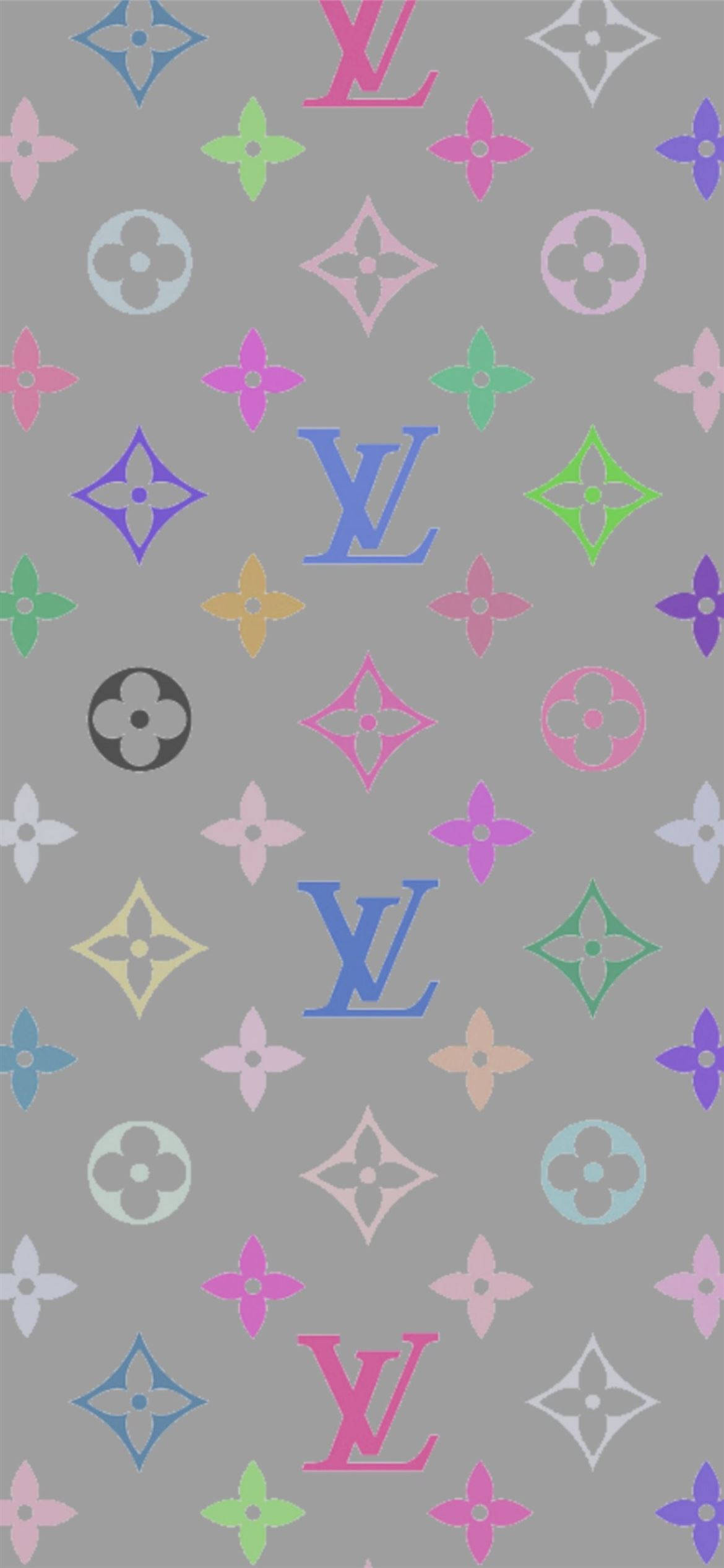 Louis Vuitton, pastel shades, monogram, Full HD Phone Wallpaper