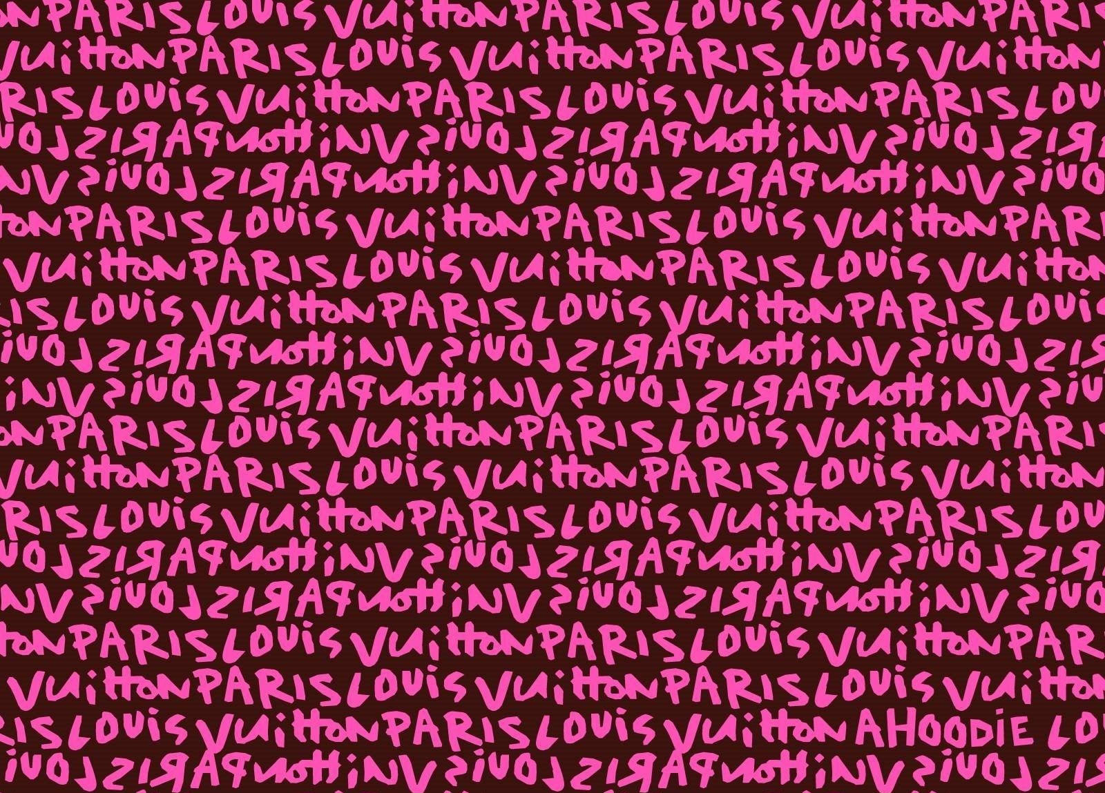 Louis Vuitton, pink, burgundy, HD Desktop Wallpaper