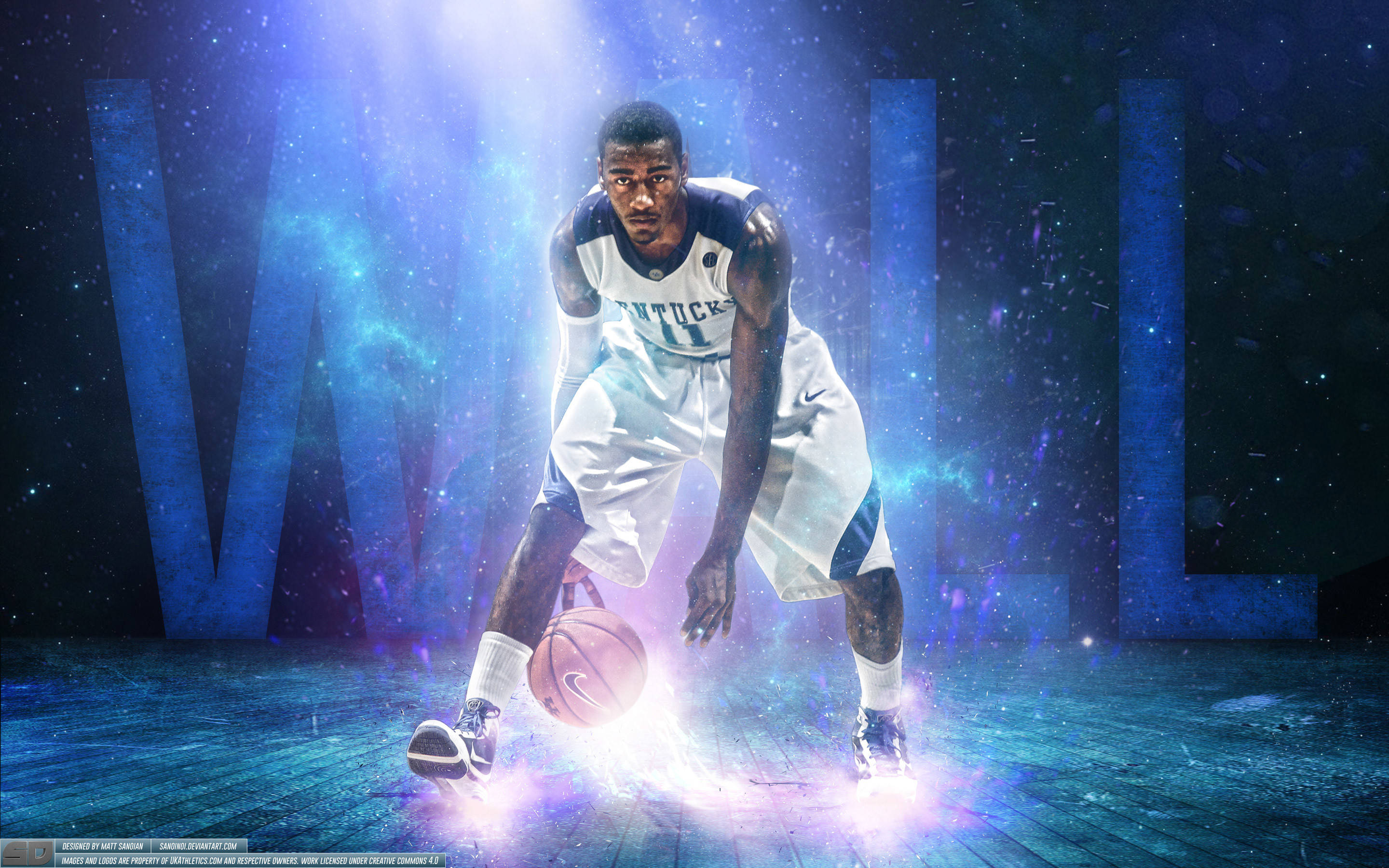 Louisville Cardinals, white uniform, glowing ball, 2K Desktop Wallpaper