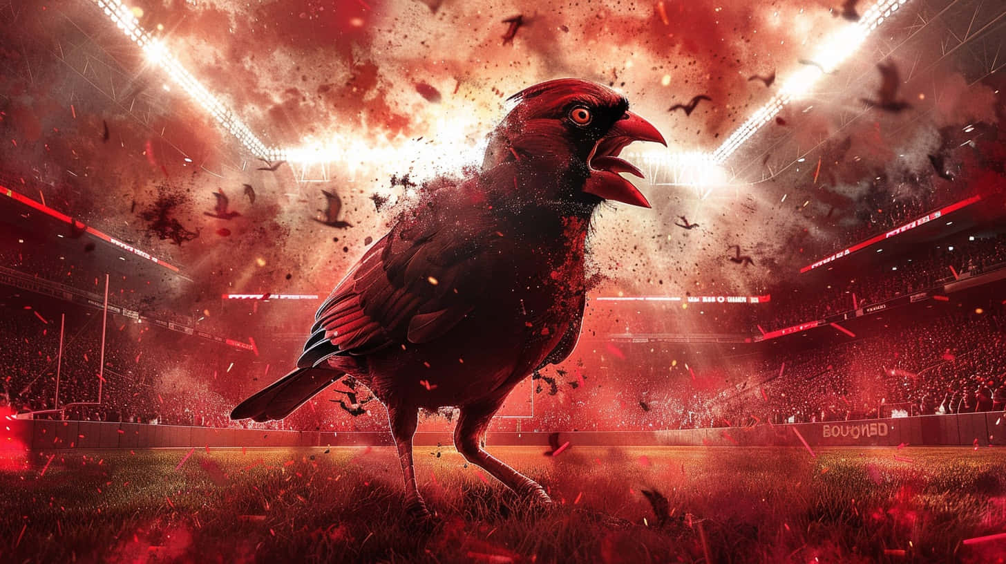Louisville Cardinals, mascot, stadium, HD Desktop Wallpaper