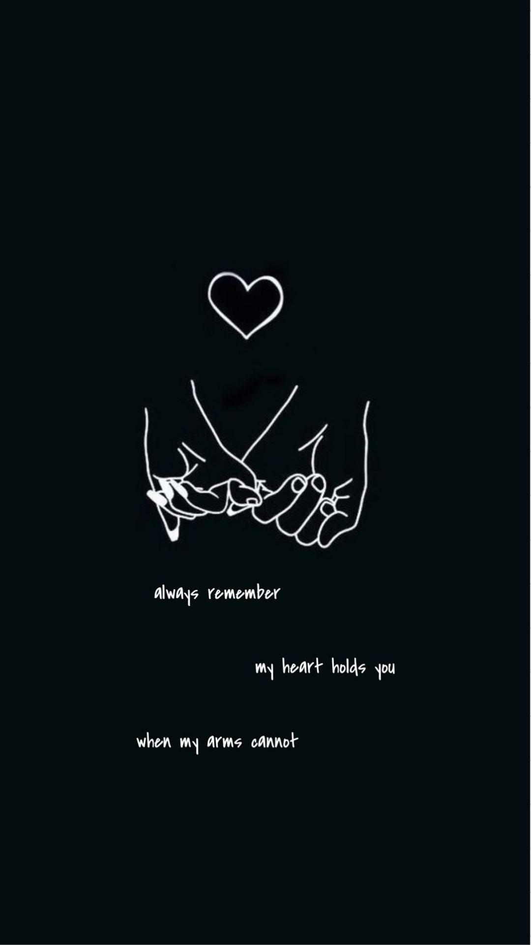 Pinky Love Aesthetic, heart, tender text, Full HD Phone Wallpaper