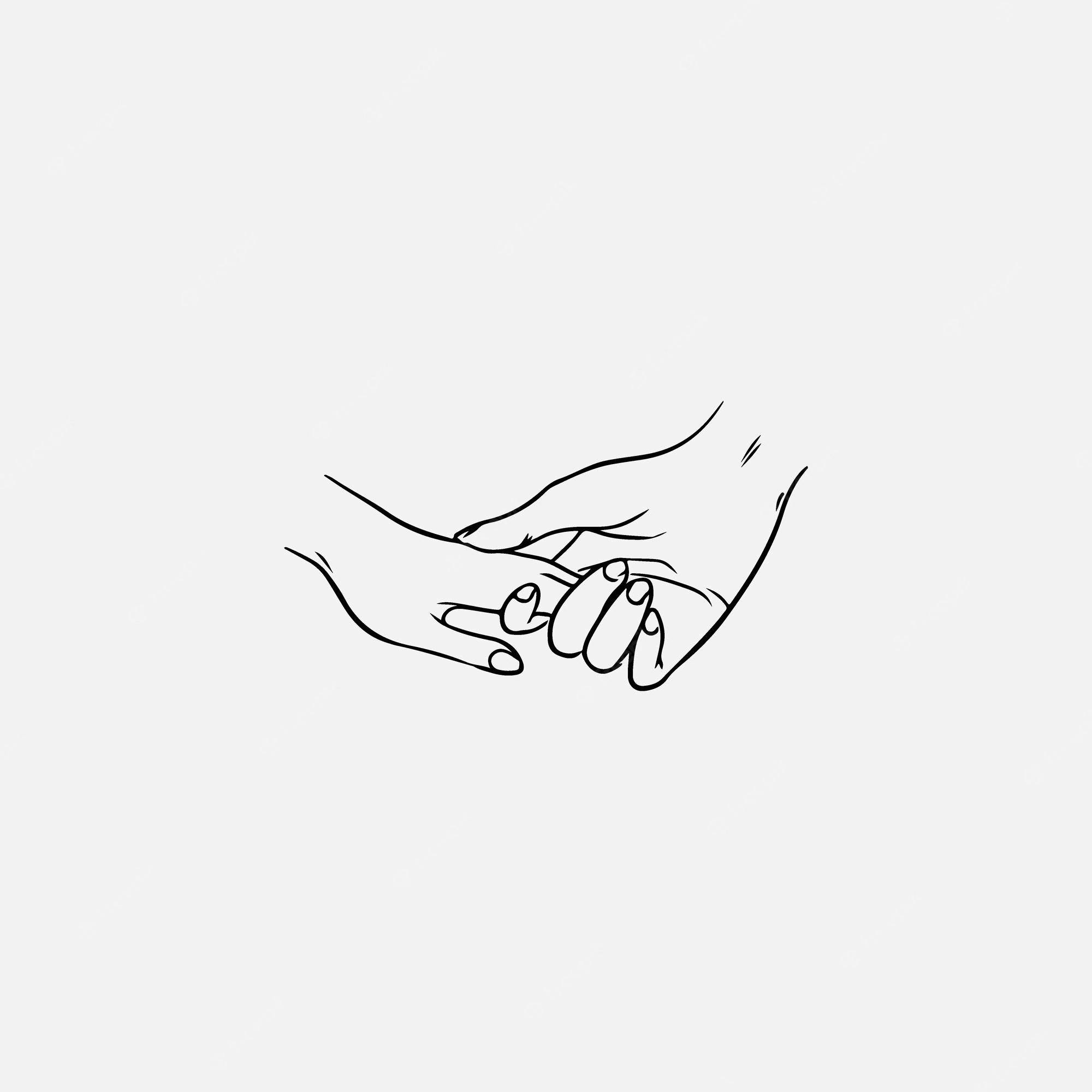 Love Black And White, black line drawing, soft gray background, Full HD Desktop Wallpaper