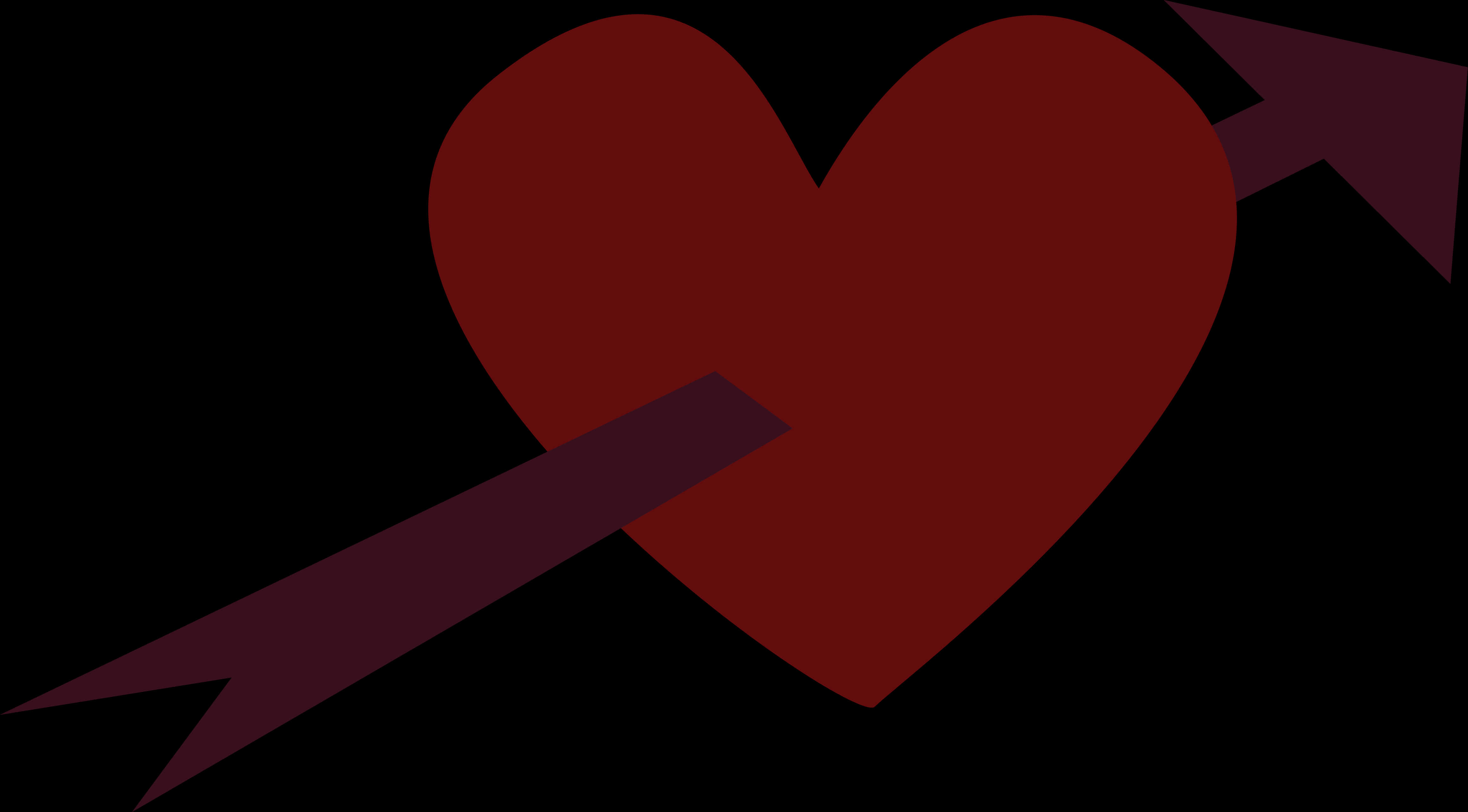 heart, arrow, red, 4K Desktop Wallpaper