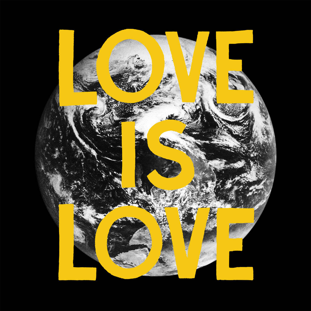LOVE IS LOVE, Earth, monochrome Earth globe, SD Desktop Wallpaper