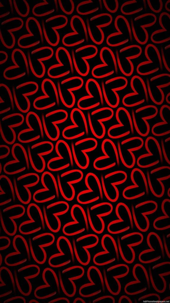 iPhone 6, iPhone 6 Plus, vibrant red, SD Phone Wallpaper
