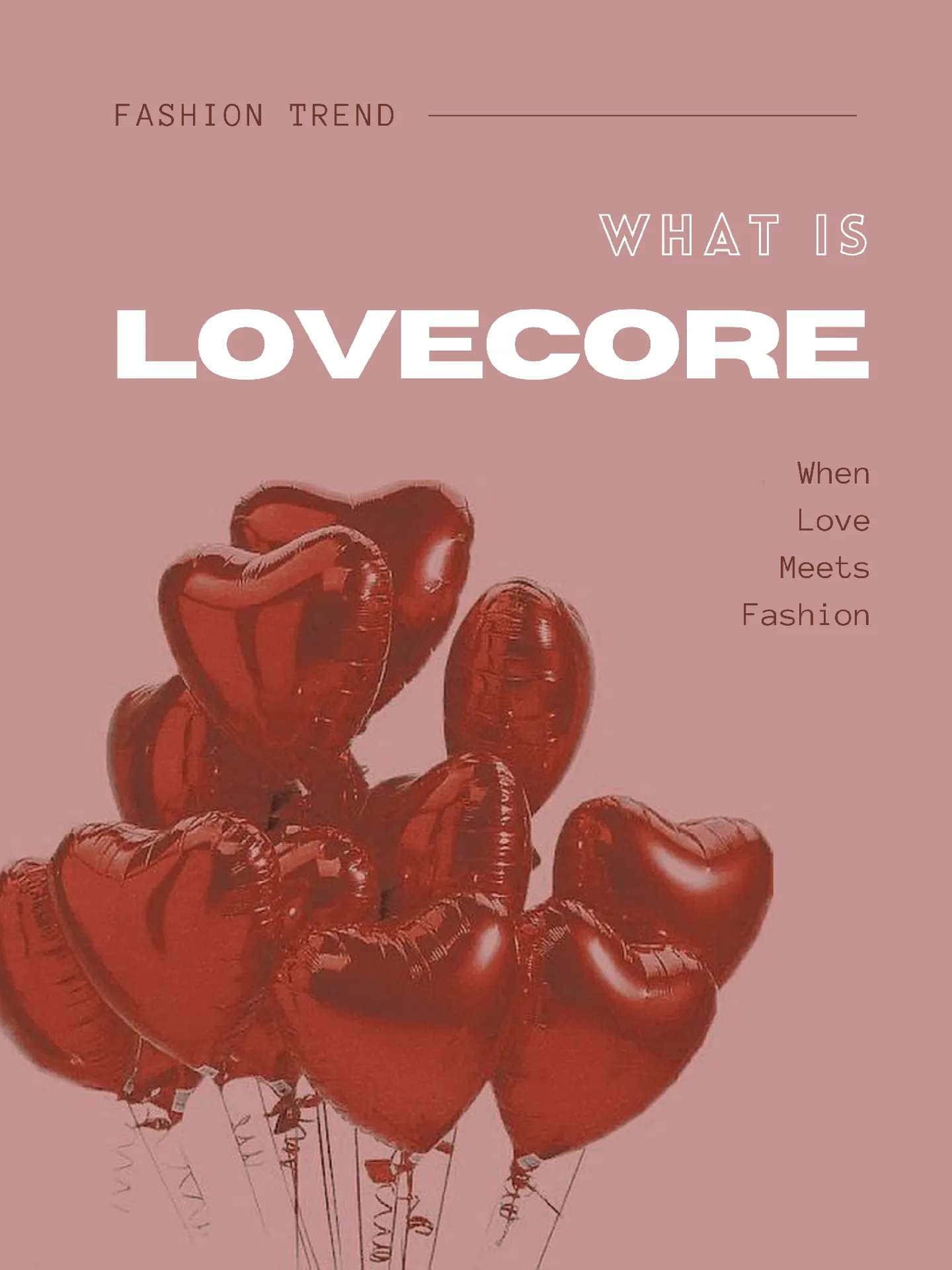 Lovecore, shiny red heart-shaped balloons, muted pink background, Full HD Phone Wallpaper