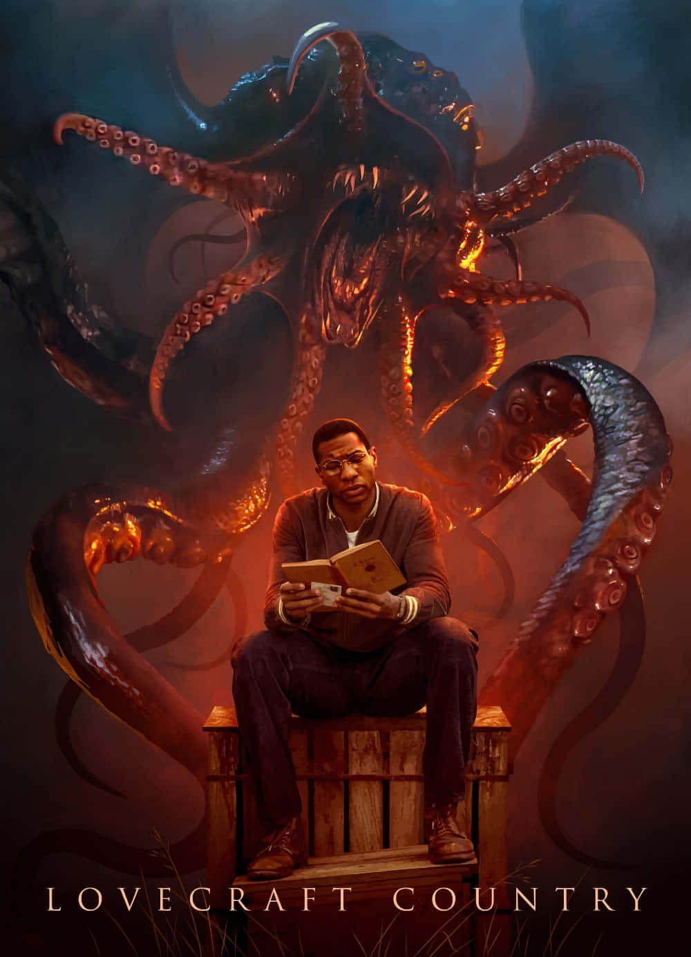 Lovecraft Country, octopus monster, multiple eyes, HD Phone Wallpaper