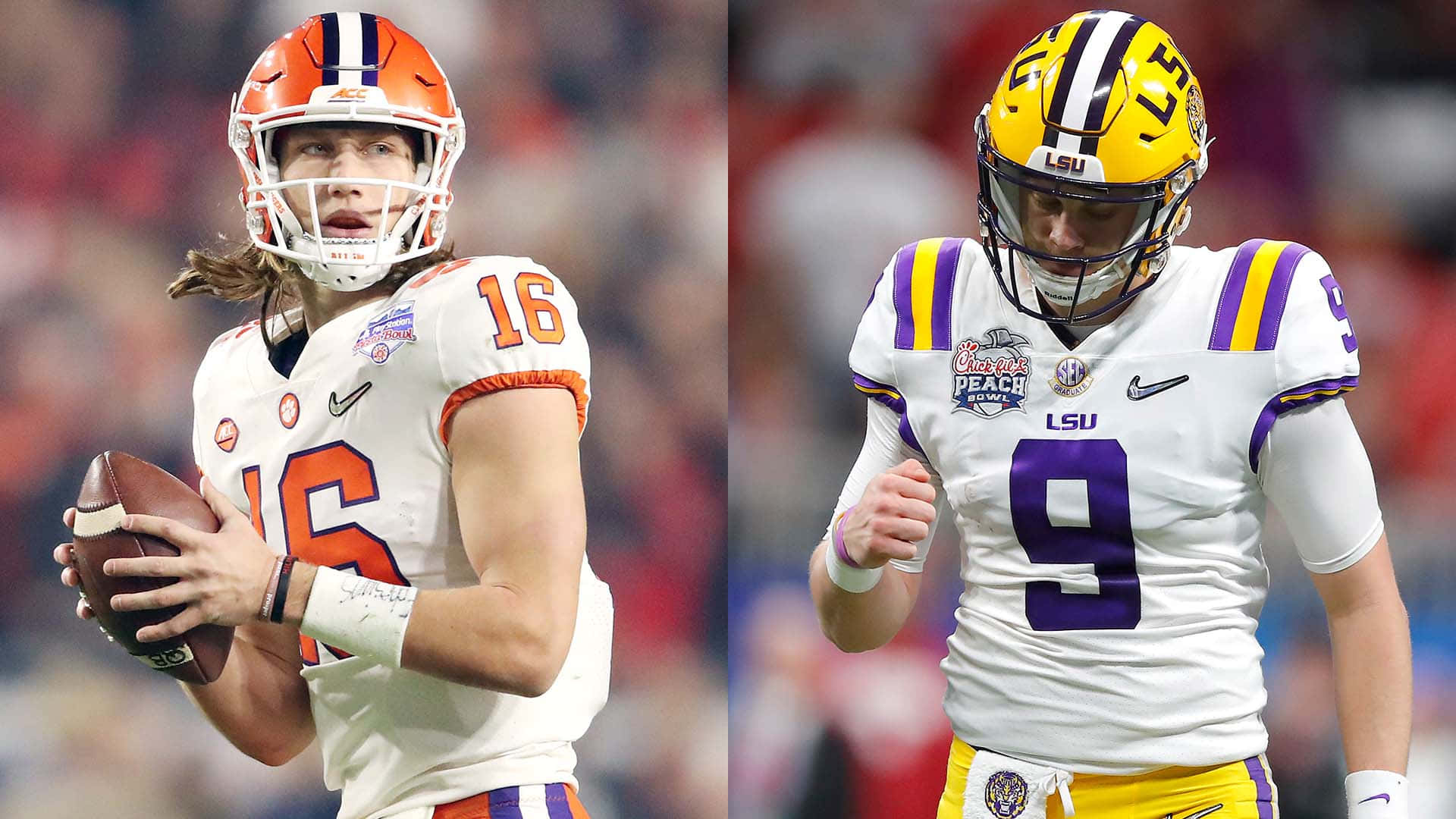 LSU Football, orange helmet, yellow helmet, Full HD Desktop Wallpaper