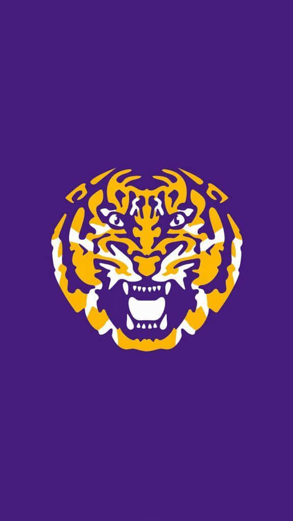 LSU, iPhone, tiger head, SD Phone Wallpaper