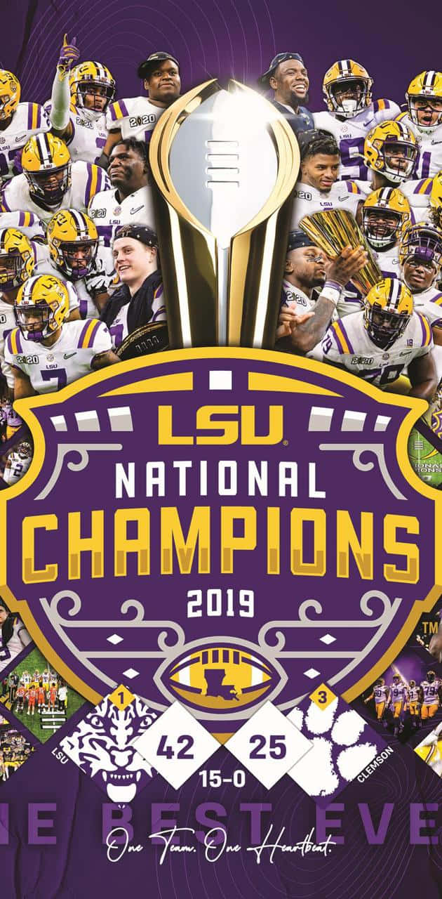 LSU, iPhone, 2019 national championship, HD Phone Wallpaper
