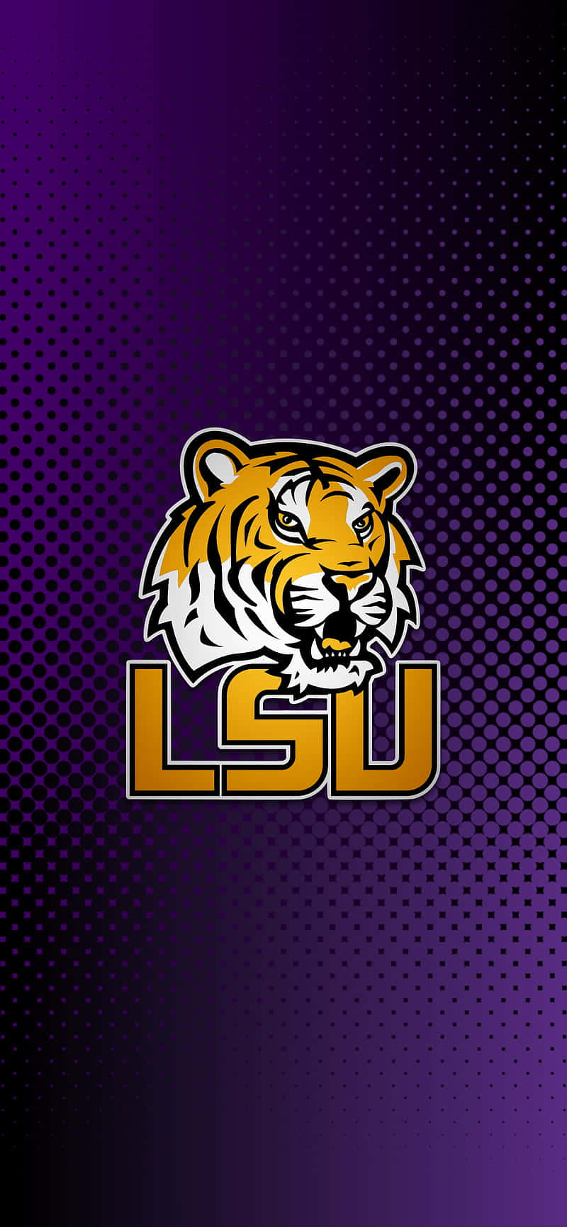 LSU, iPhone, tiger mascot logo, HD Phone Wallpaper