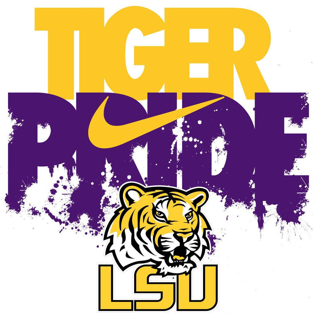 lsu, tiger pride logo, tiger head, SD Desktop Wallpaper