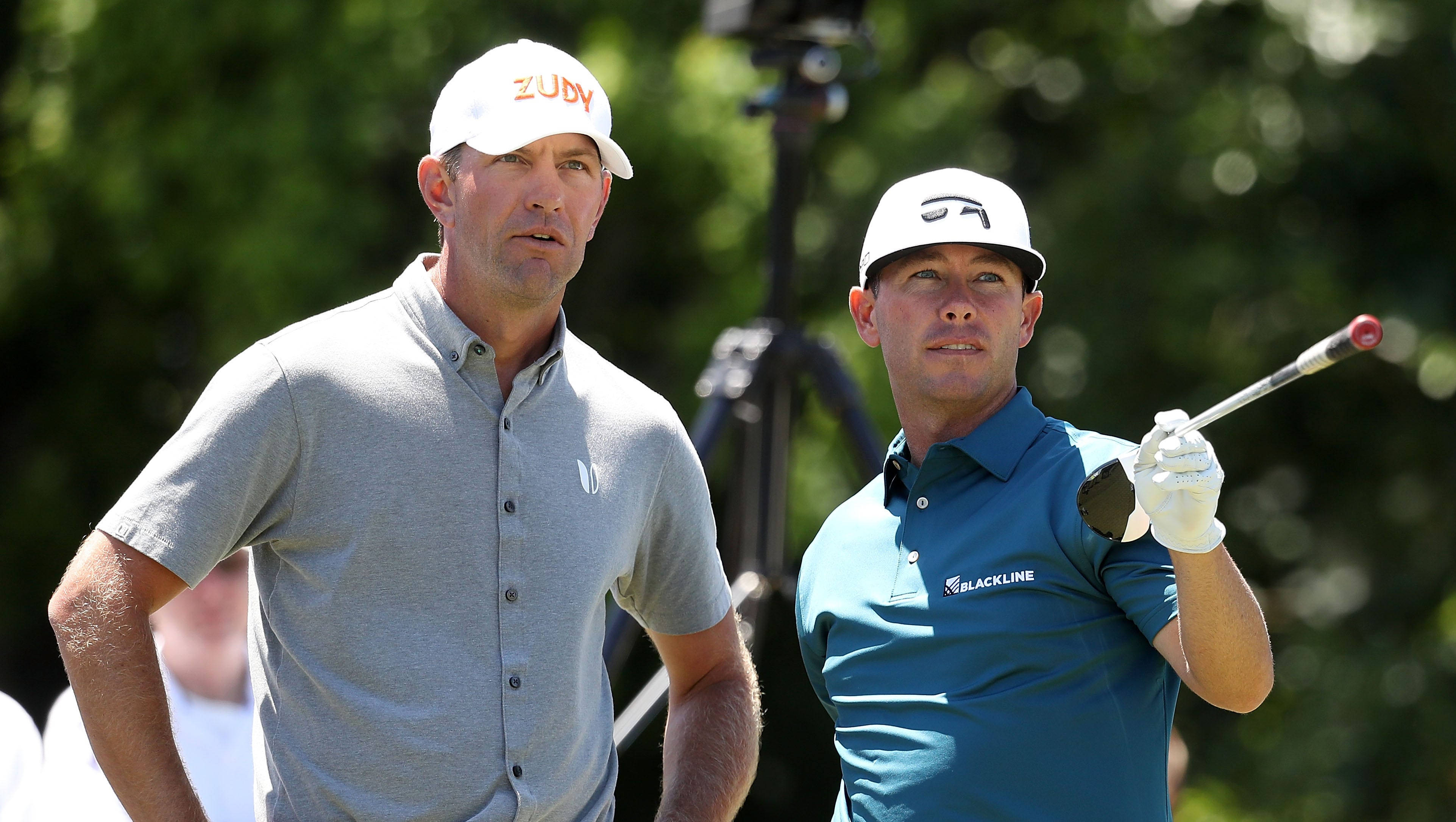 Lucas Glover, golfer, sunny course, 4K Desktop Wallpaper