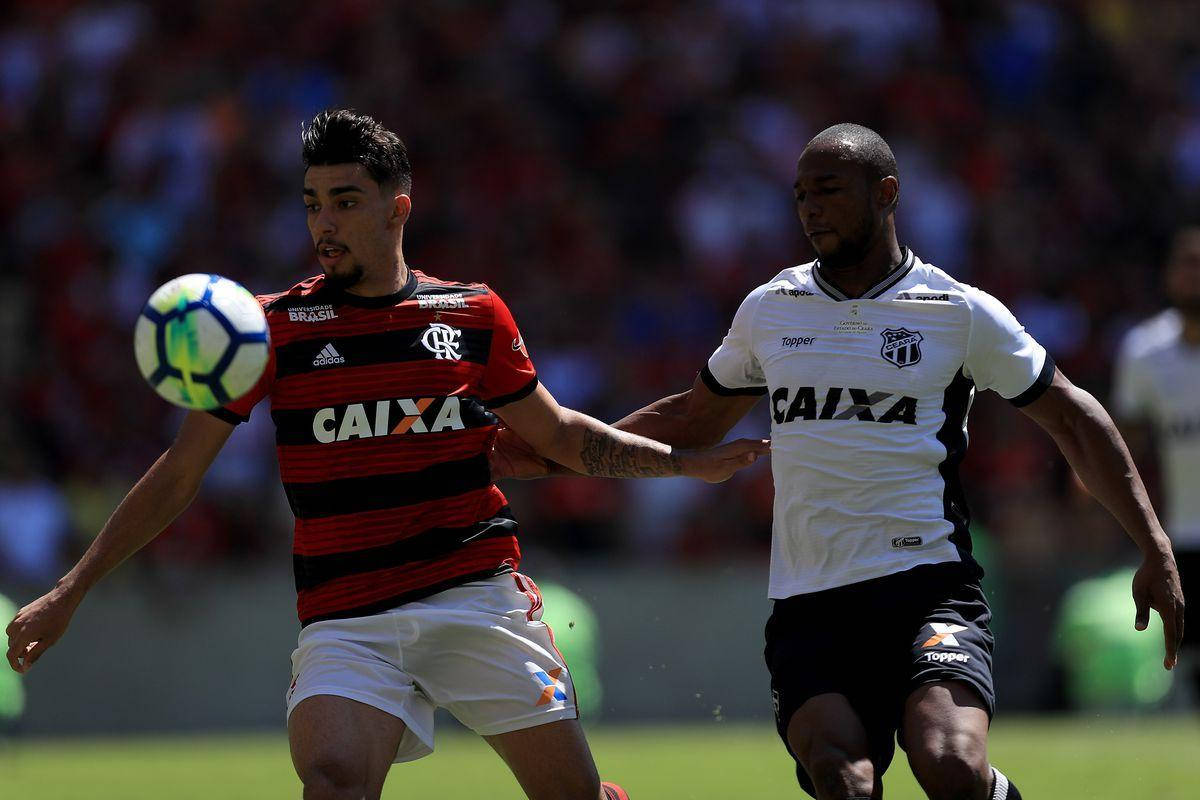 Lucas Paquetá, soccer players, ball, SD Desktop Wallpaper