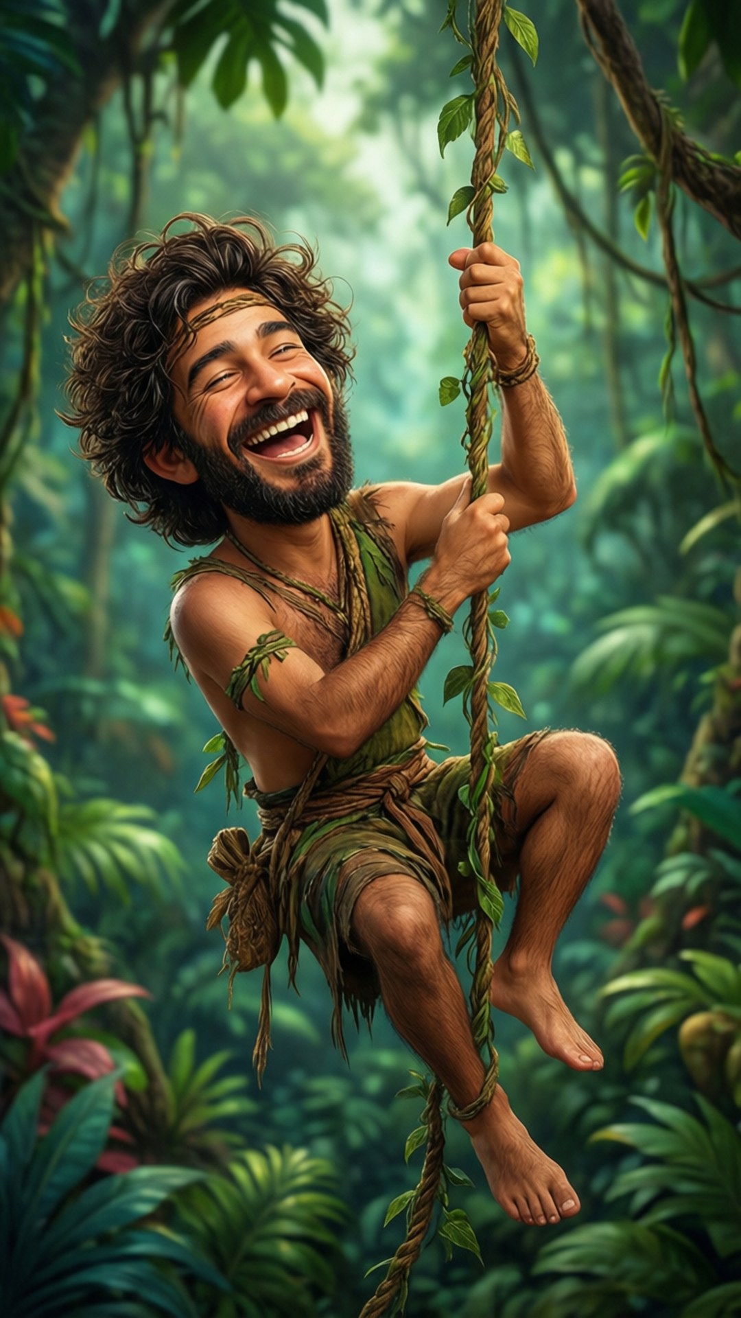 Luccas Neto, jungle, vine, Full HD Phone Wallpaper