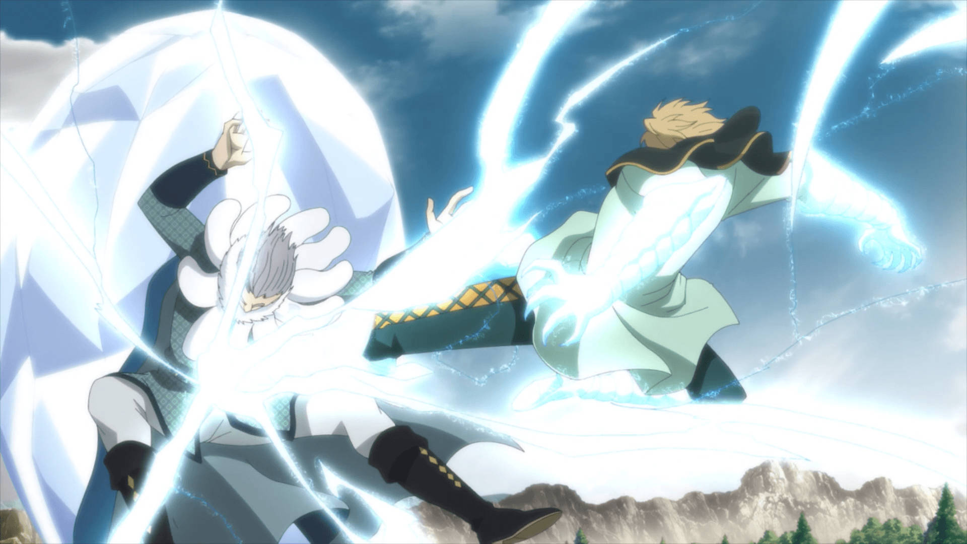 Luck Voltia, Immense Speed, glowing magical energy, Full HD Desktop Wallpaper