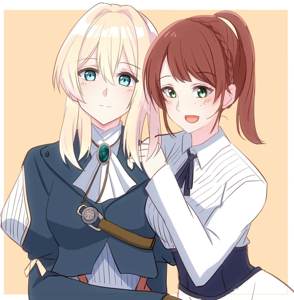 Luculia Marlborough, anime girls, school uniforms, SD Phone Wallpaper